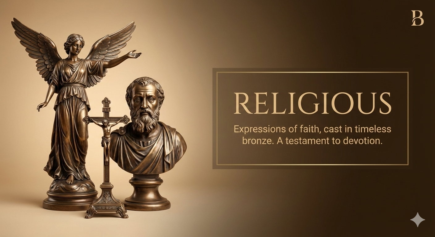 Bronze Religious Sculptures for Sale