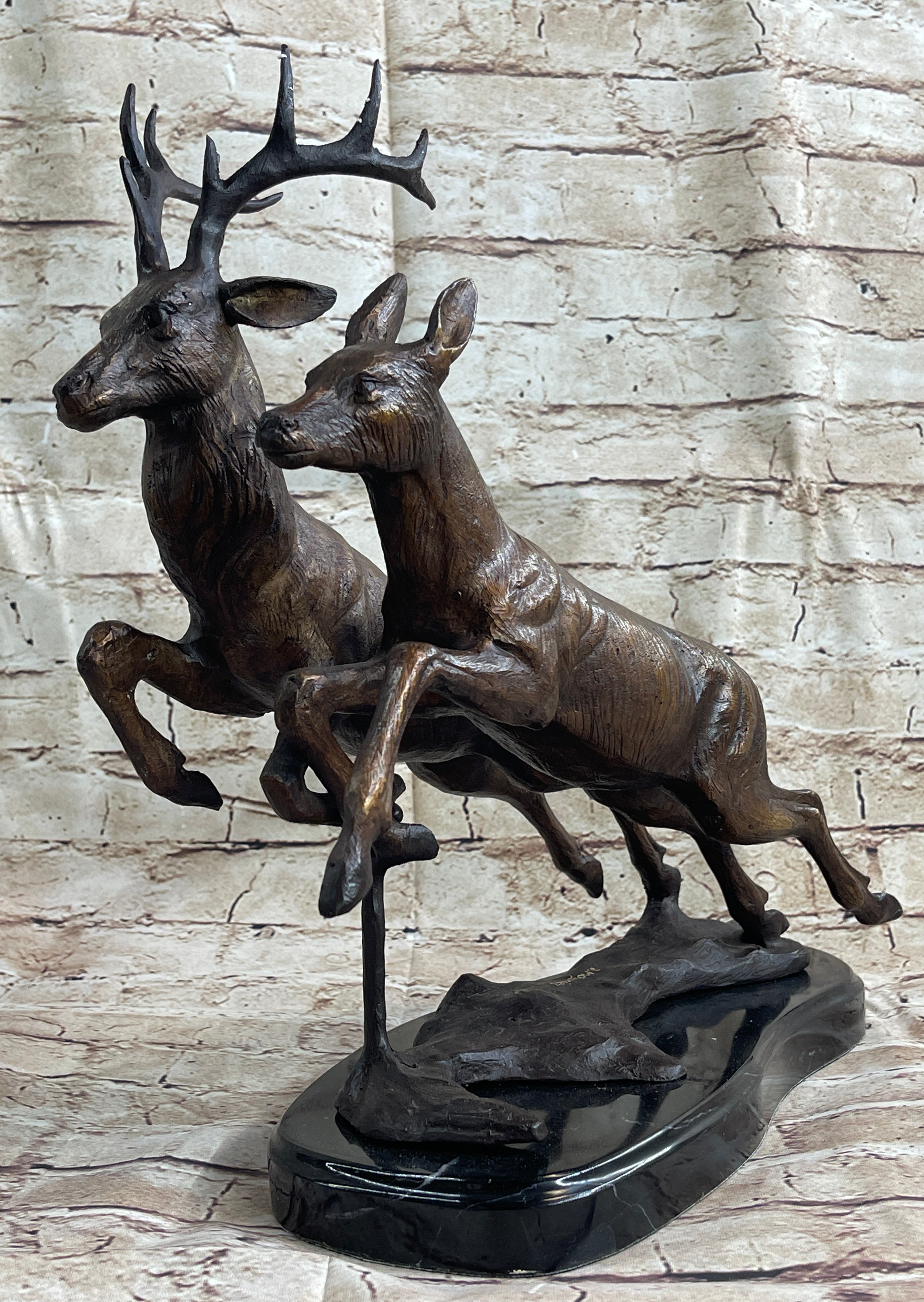 Bronze Deer and Wild Ungulates Sculptures for Sale