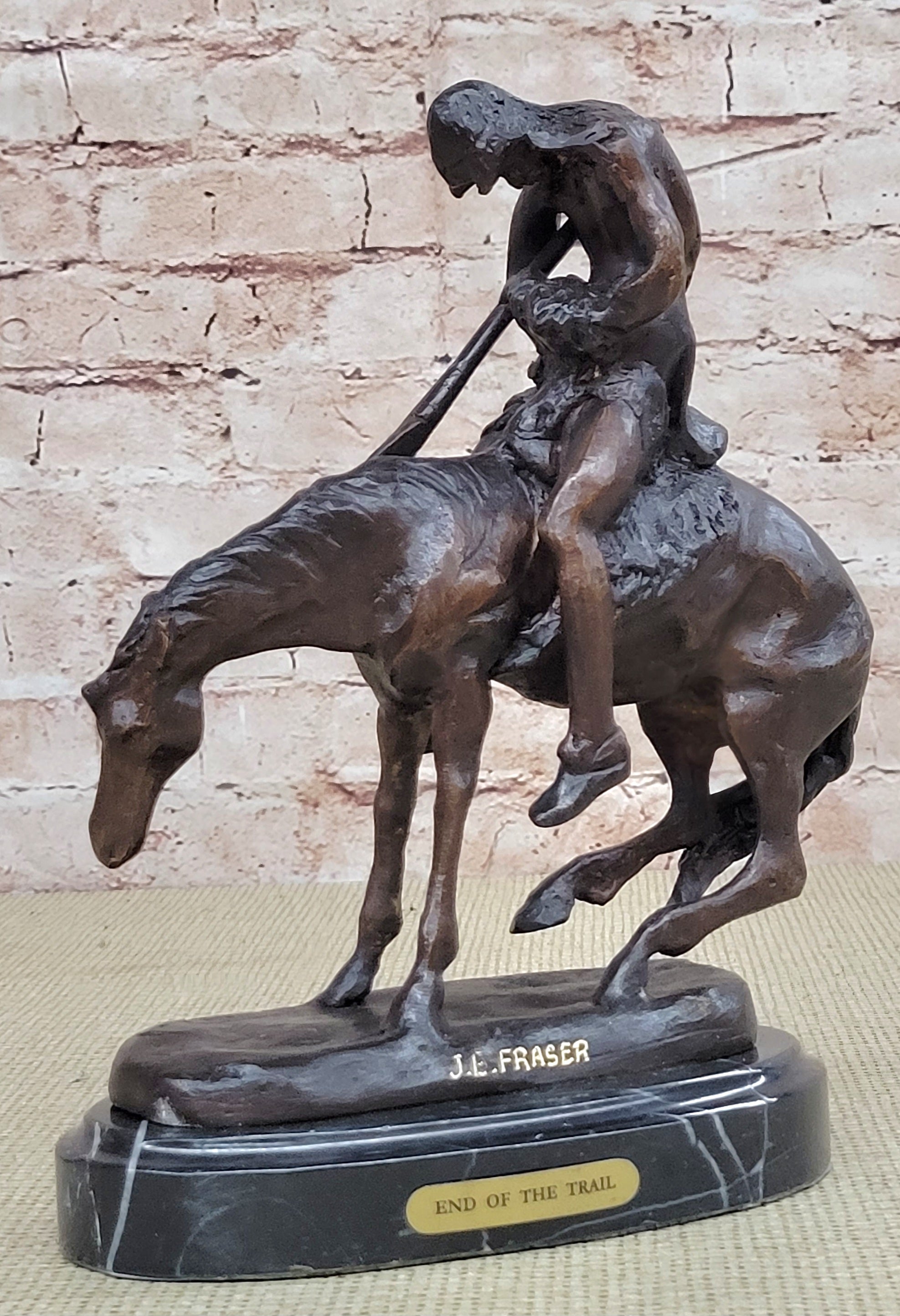 Bronze James Fraser Sculptures for Sale