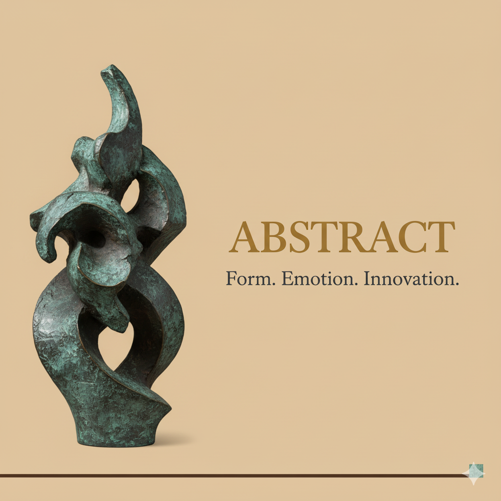Bronze Abstract and Surreal Sculptures for Sale