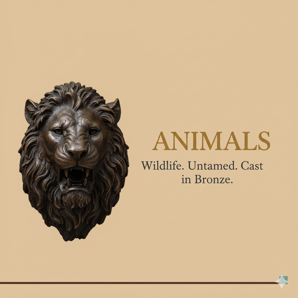 Bronze Animal Sculptures for Sale