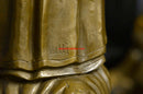 Bronze Art Metal Sculpture Crowned Virgin Mary Bird NR
