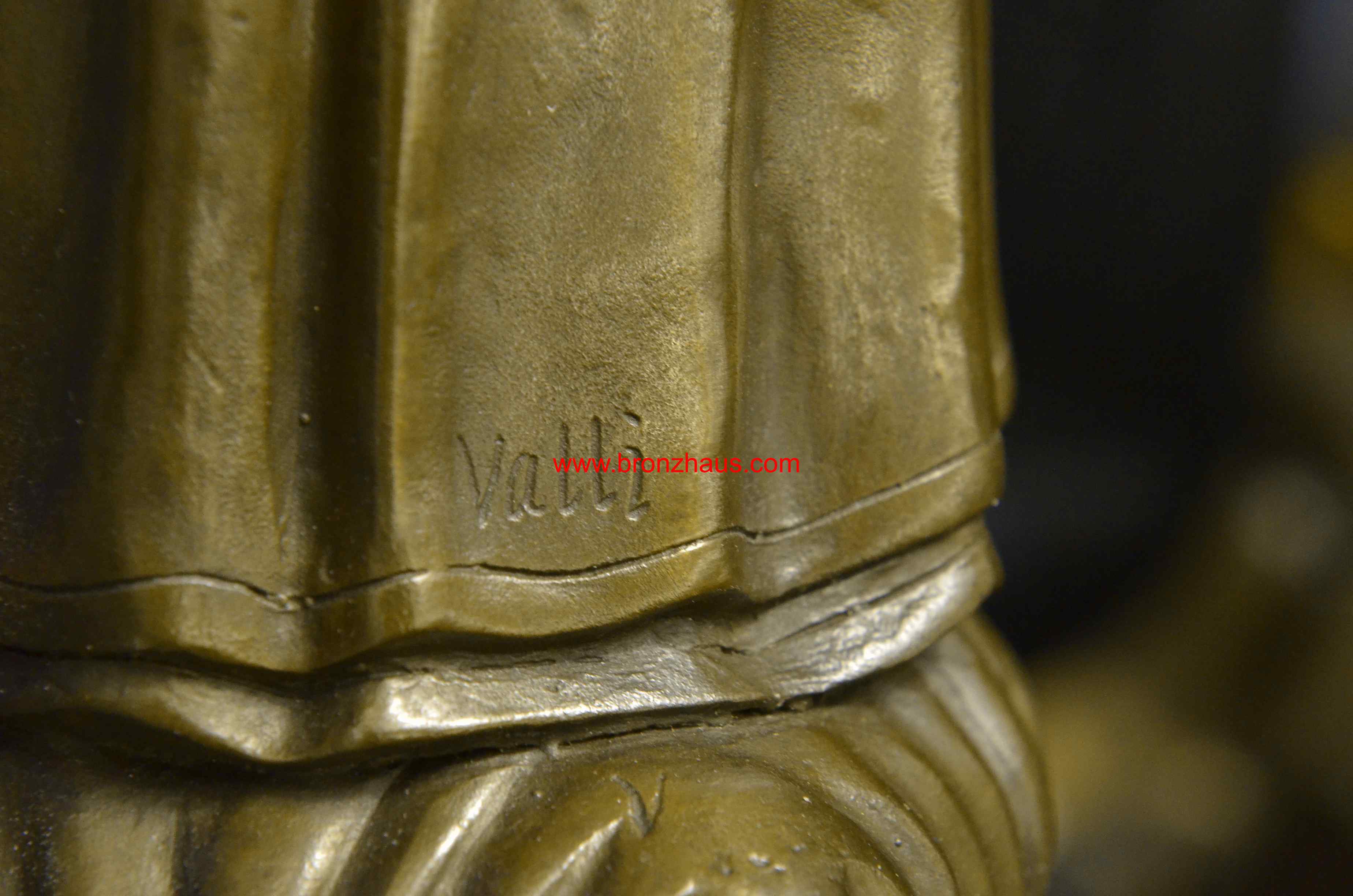 Bronze Art Metal Sculpture Crowned Virgin Mary Bird NR