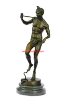 Large Snake Charmer Bronze Sculpture Hot Cast Classic Artwork