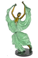 Art Deco Tango Dancers Bronze Sculpture by Collett