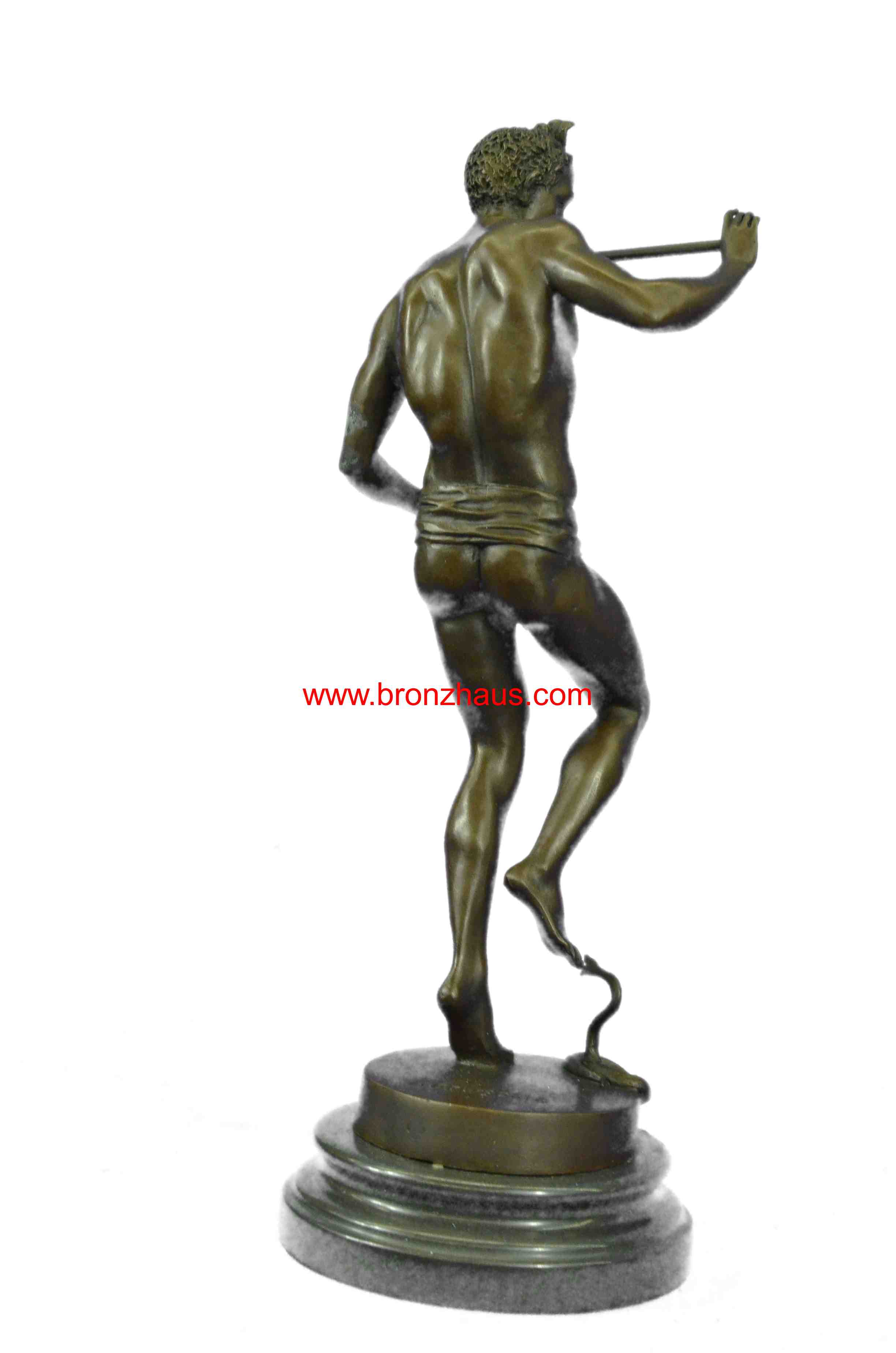 Large Snake Charmer Bronze Sculpture Hot Cast Classic Artwork
