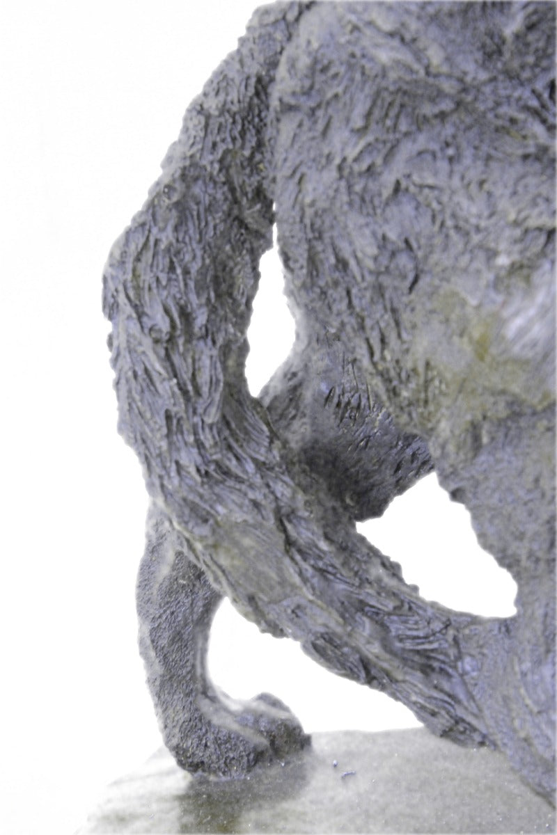 Hot Cast Werewolf Wolf Bronze Sculpture Art Deco Large