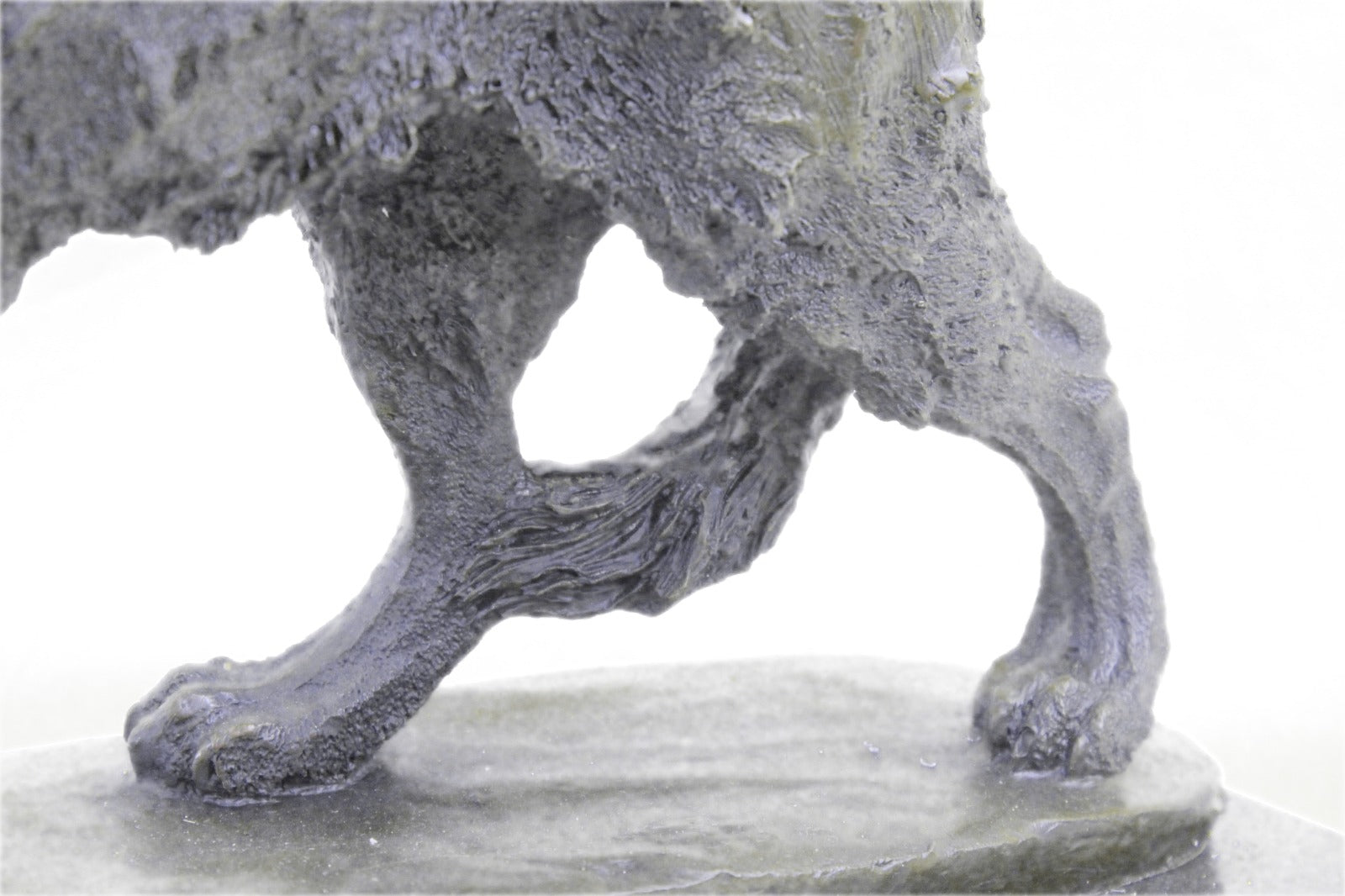 Hot Cast Werewolf Wolf Bronze Sculpture Art Deco Large