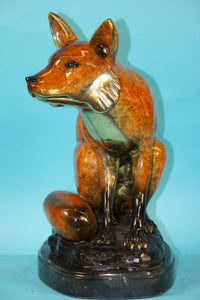 Signed Limited Edition 10/100 Marius Cute Fox Bronze