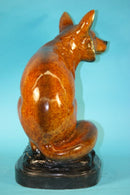 Signed Limited Edition 10/100 Marius Cute Fox Bronze