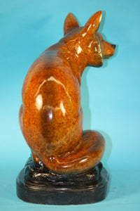 Signed Limited Edition 10/100 Marius Cute Fox Bronze