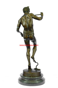 Large Snake Charmer Bronze Sculpture Hot Cast Classic Artwork