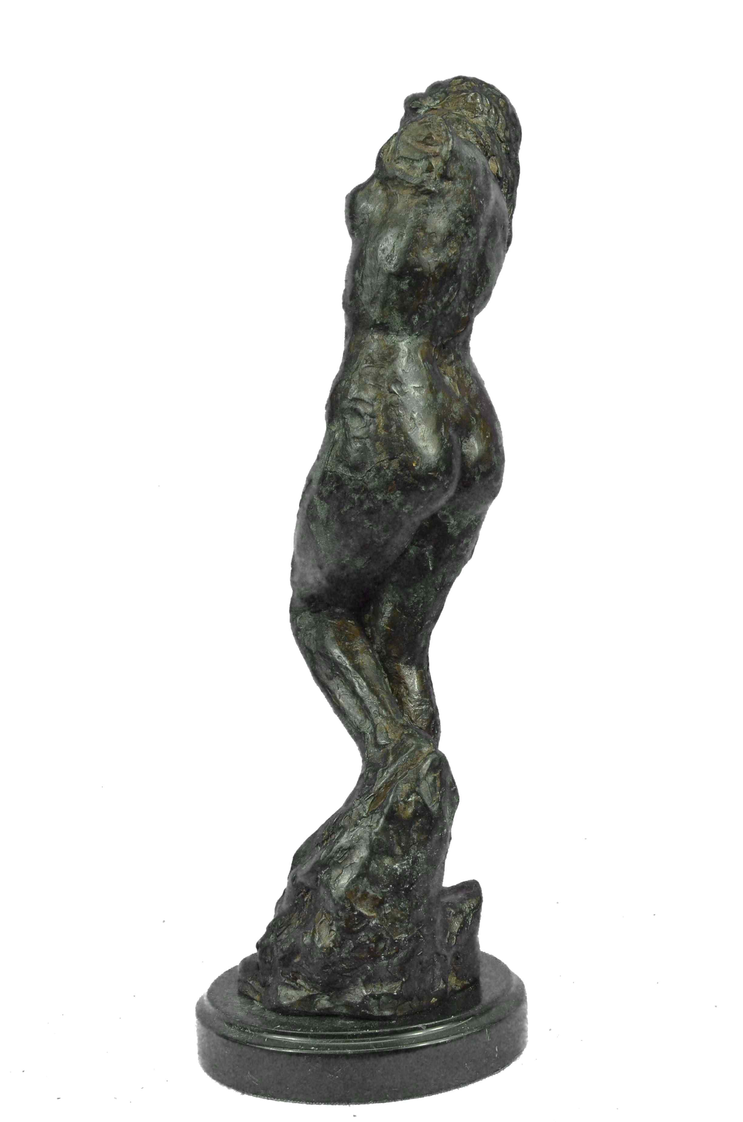 Abstract Modern Art Nude Female Torso by Famous French Artist Rodin