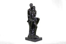 Superb HotCast Nude Couple Male Female Bonze Sculpture Marble Base Figure Statue