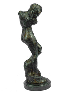 Abstract Modern Art Nude Female Torso by Famous French Artist Rodin