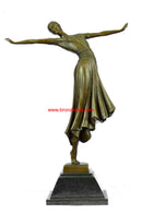 SIGNED BRONZE ART NOUVEAU DECO CHIPARUS STATUE FIGURINE SCULPTURE ART FIGURE
