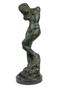 Abstract Modern Art Nude Female Torso by Famous French Artist Rodin