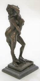 Mavchi Sweet Nothing Erotic Lesbian Lovers Art Bronze Sculpture