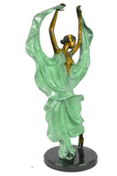 Art Deco Tango Dancers Bronze Sculpture by Collett