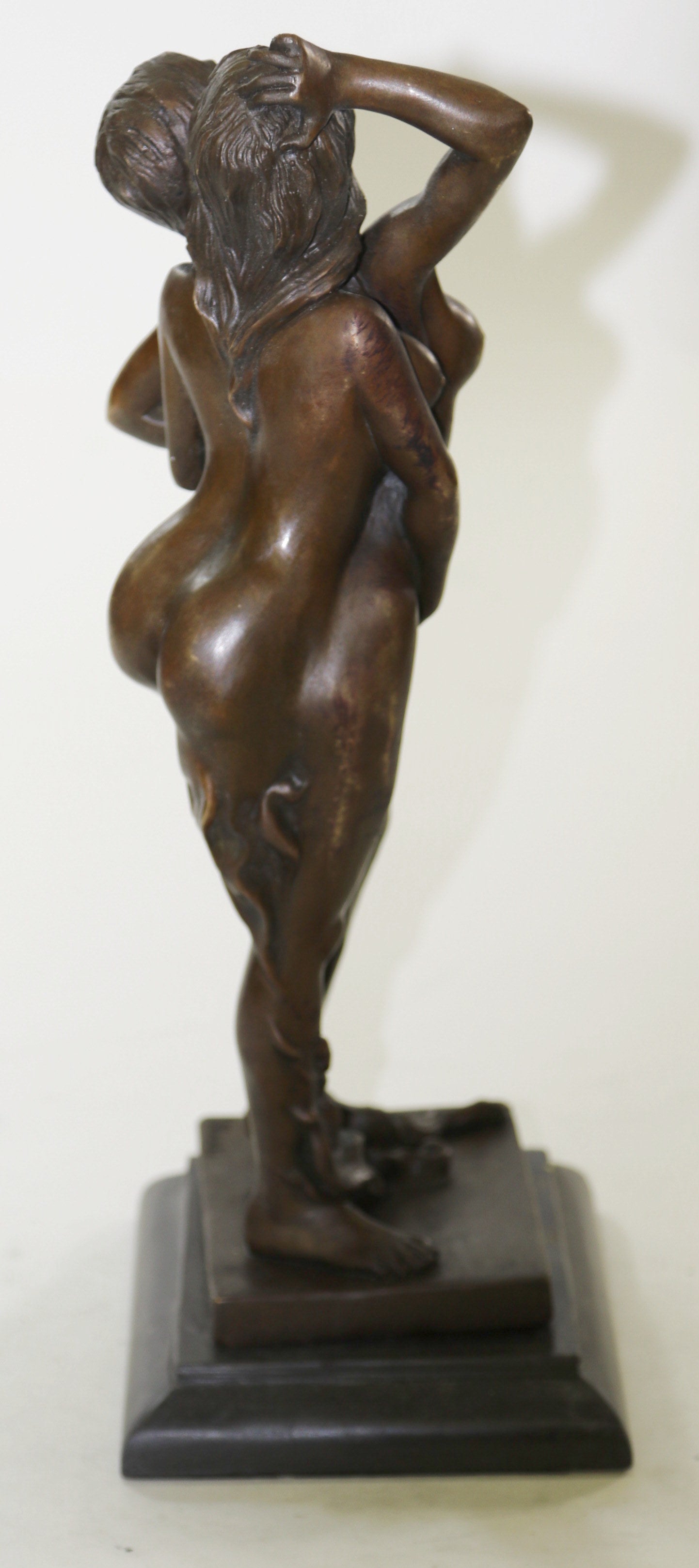 Mavchi Sweet Nothing Erotic Lesbian Lovers Art Bronze Sculpture