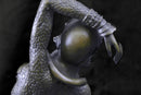 Show Girl Dancer Bronze Sculpture Marble Base Lost Wax