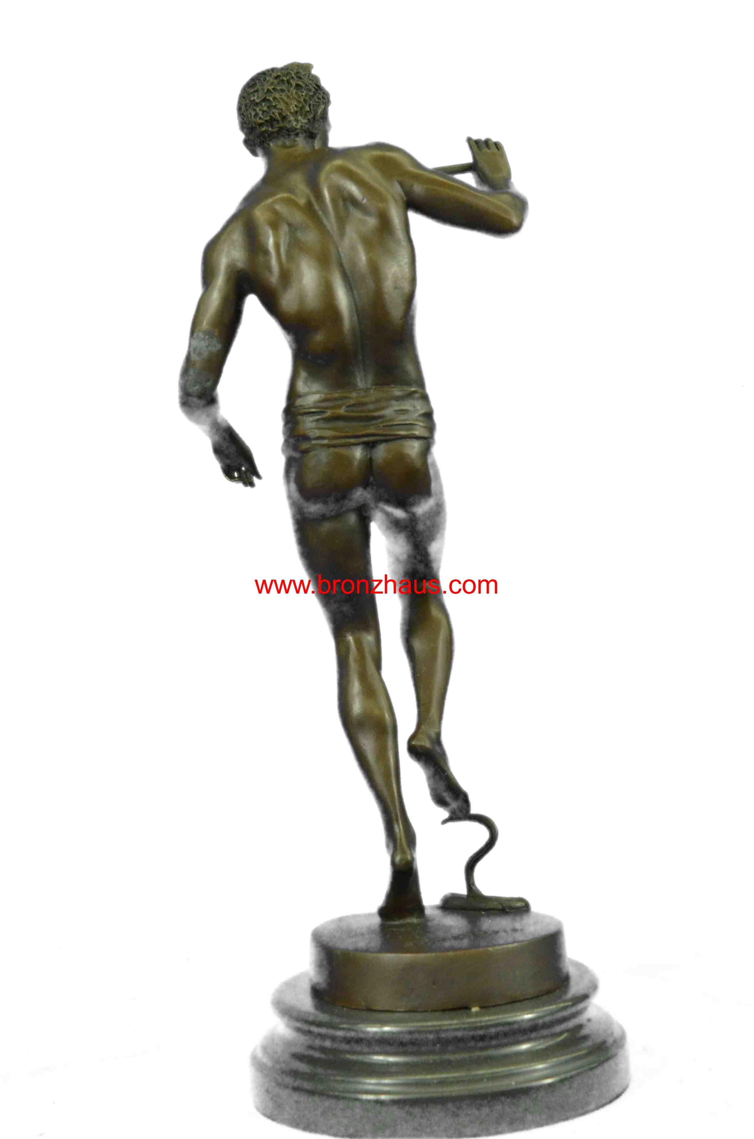 Large Snake Charmer Bronze Sculpture Hot Cast Classic Artwork