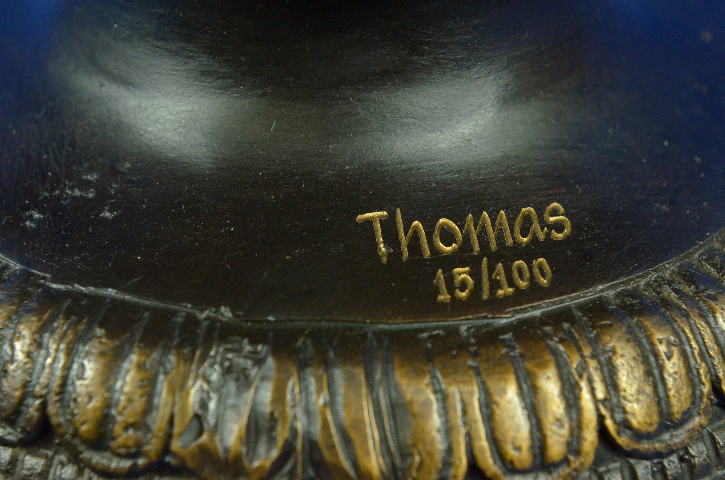 Limited Edition 5/100 by Thomas Bronze Urn Art Nouveau Deco