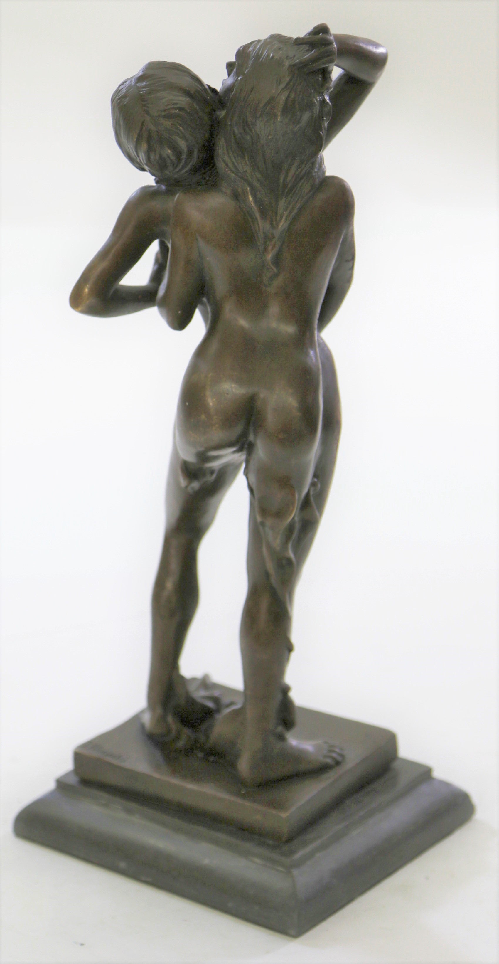 Mavchi Sweet Nothing Erotic Lesbian Lovers Art Bronze Sculpture