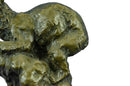 Polar Bear Bronze Sculpture Marble Lost Wax Method