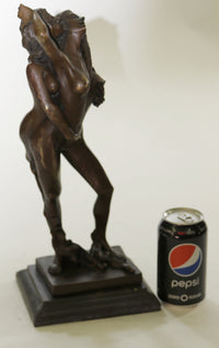 Mavchi Sweet Nothing Erotic Lesbian Lovers Art Bronze Sculpture