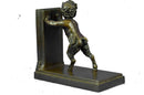 Hot Cast Bookends Signed Original Masterpiece