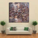 Motocross Dirt Bike Biker 3D Wall Art Metal Cutout