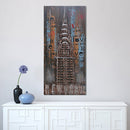 Chrysler Building NYC New York Skyline 3D Metal Wall Art