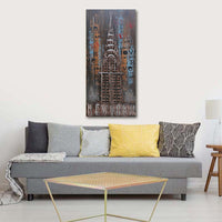 Chrysler Building NYC New York Skyline 3D Metal Wall Art