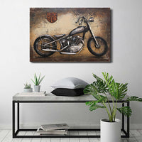 Ride to Live Harley Davidson Indian Motorcycle 3-D Wall Mount