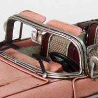 Vintage Pink 1957 Chevrolet Bel Air Nomad Die Cast Model Car