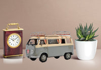 Vw Circa 1966 Tin Model 1.18 Scale Camper Van with Pen Holder