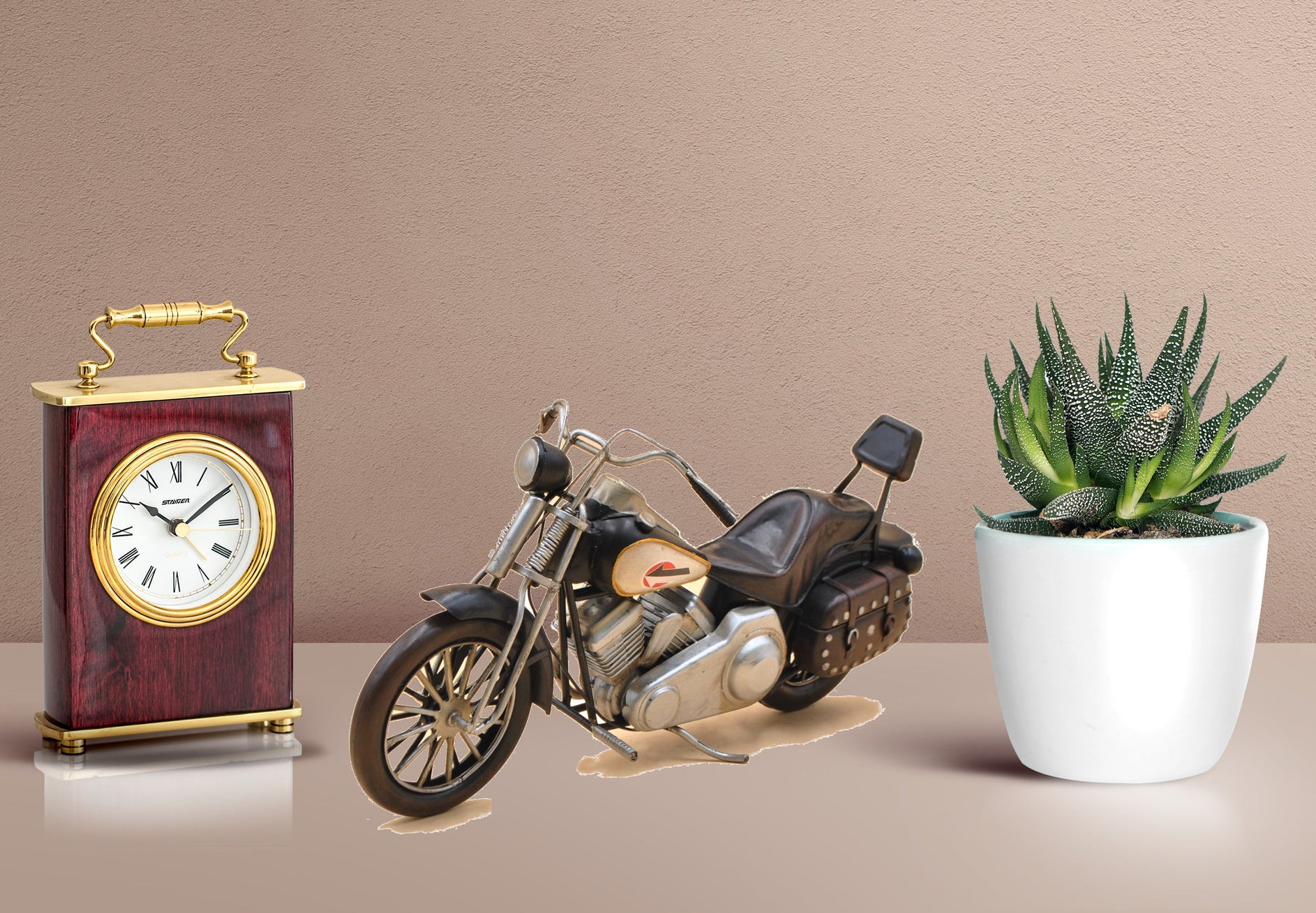 Vintage Black Indian Motorcycle for Bikers