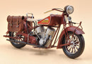 Indian Motorcycle 1:8 Tinplate Antique Style Metal Model