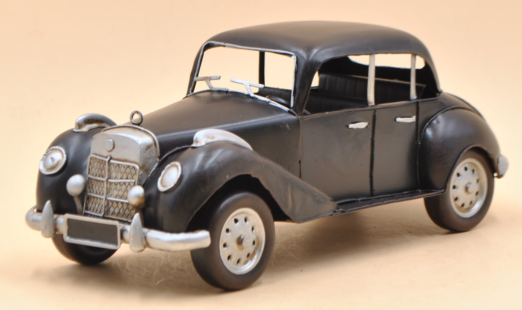 1955 Mercedes Benz BLACK Jayland USA 1:12 DIECAST SPECIAL EDITION ARTWORK Decor