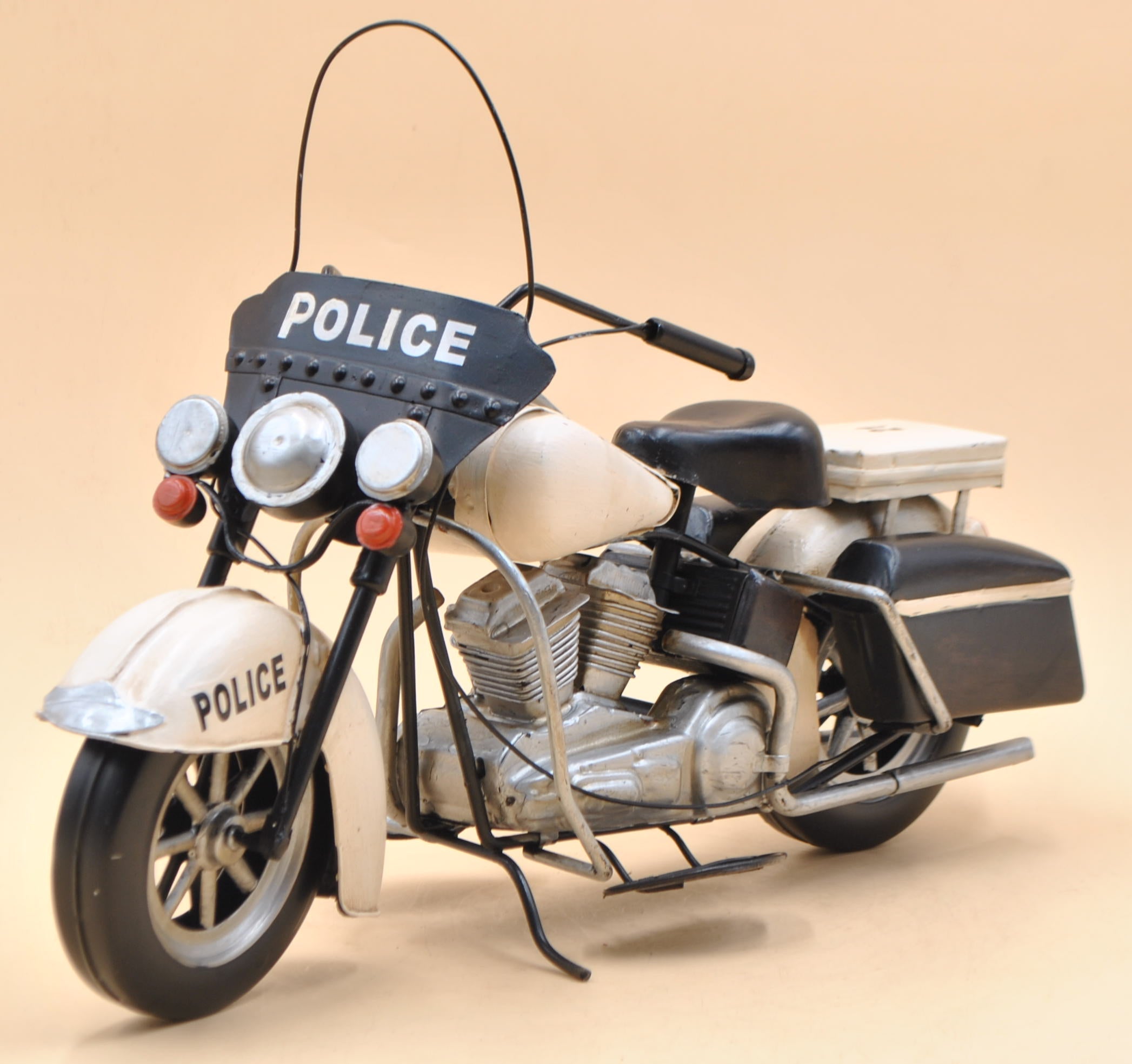 1978 Electra Glide Police Motorcycle Model Antique Vintage Art
