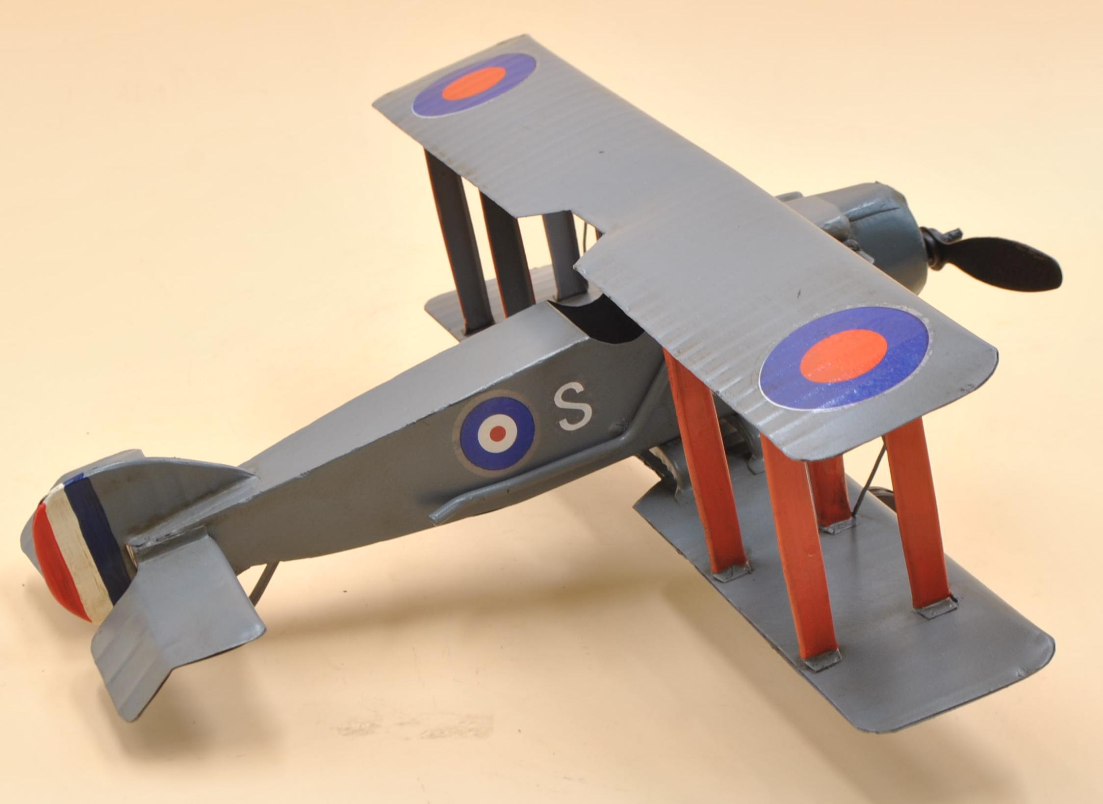 Spitfire Vintage Fighter Plane Model Airplane Die Cast