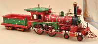 Antique Reproduction Tin Model Train - 1906 Steam Trains