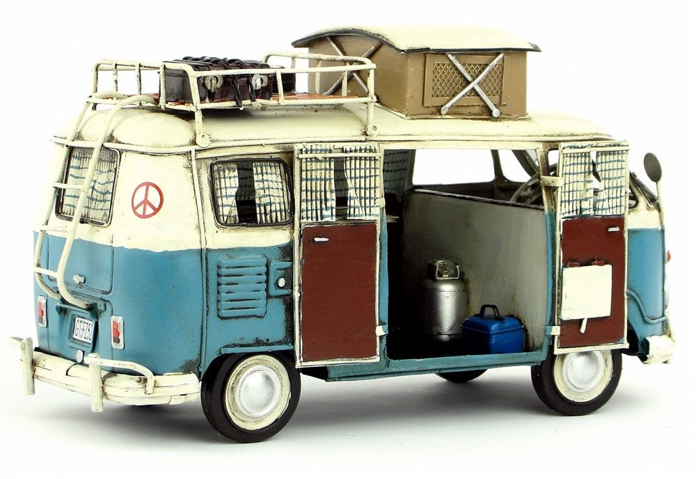 VW Volkswagen Samba Microbus Tinplate Roof Rack Model Car