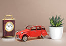 Citroen 2CV Red Model Car Miniature Welly 1:12