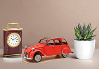 Citroen 2CV Red Model Car Miniature Welly 1:12