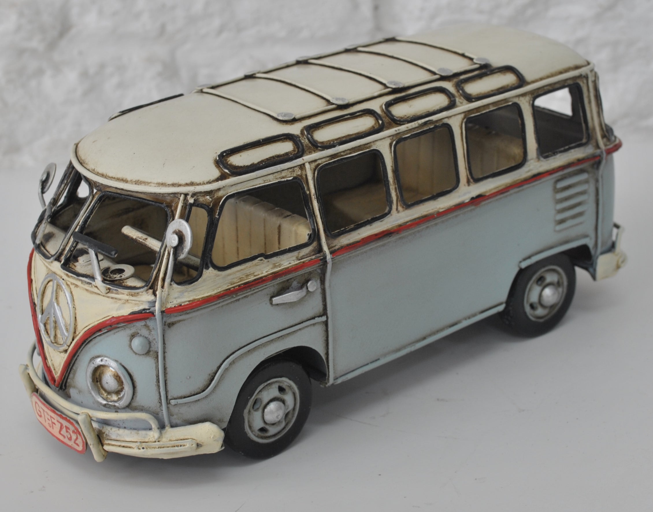 1957 Light Blue Kombi Volkswagen VW Min Bus Passenger Van