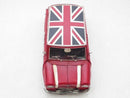 1960 Red Mini Cooper with British Flag on Roof