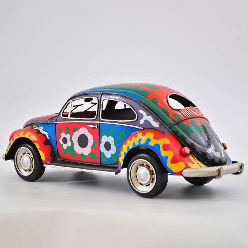1934 Colorful VW Beetle 1:12 Scale Model Automobile