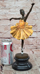 Bronze Sculpture Figure of a Dancer Contemporary Ballerina Sculpture Signed Milo
